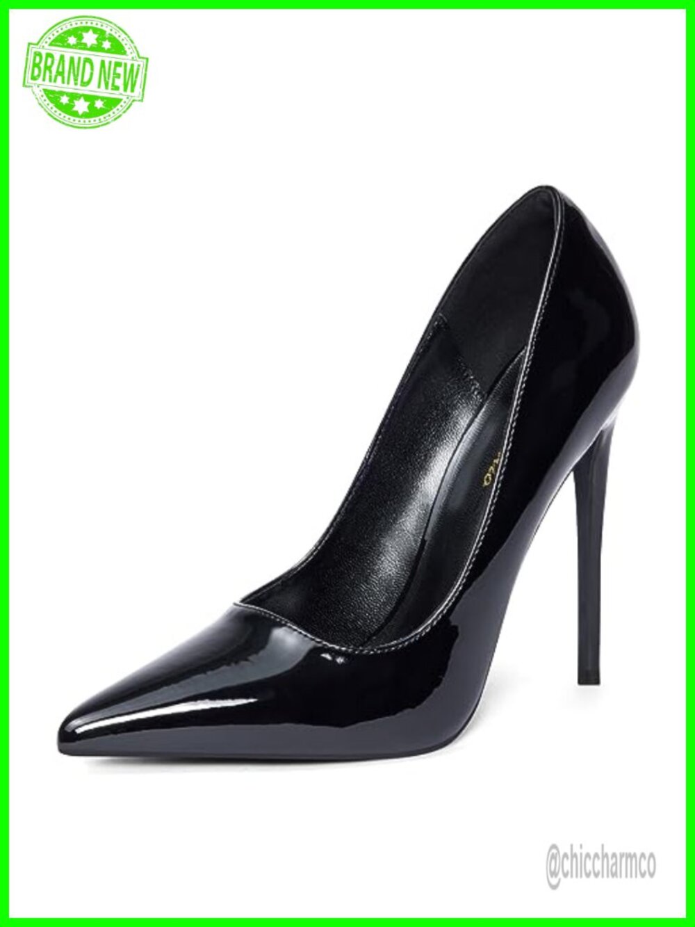 Pointed Toe Stilettos 4.7" Heels Women Pumps Party Shoes